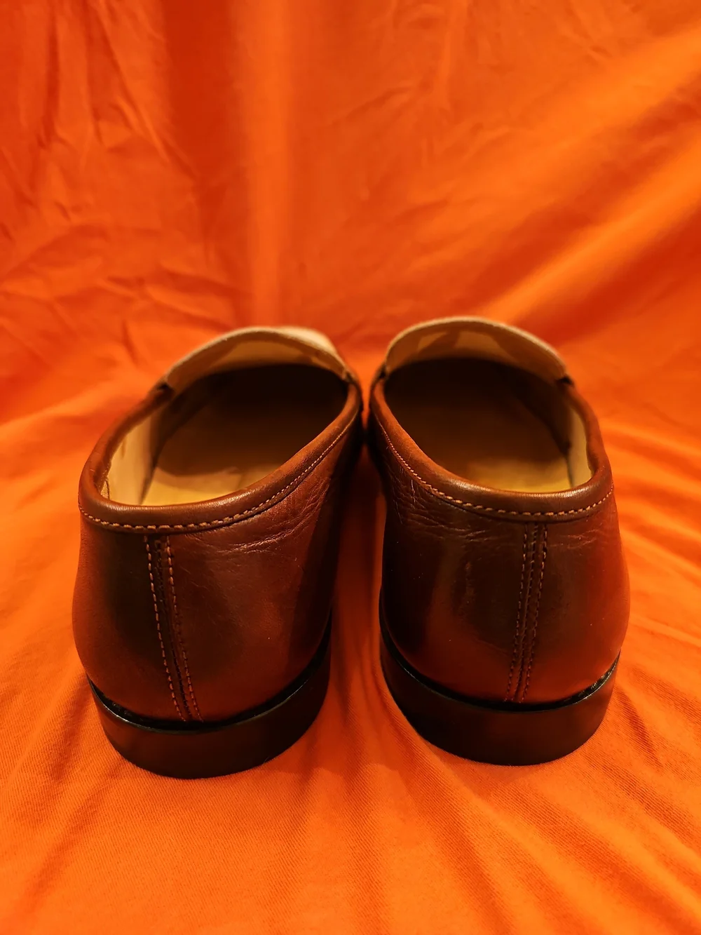 3DM Lifestyle Spectator Penny Loafers Brown White Two Tone